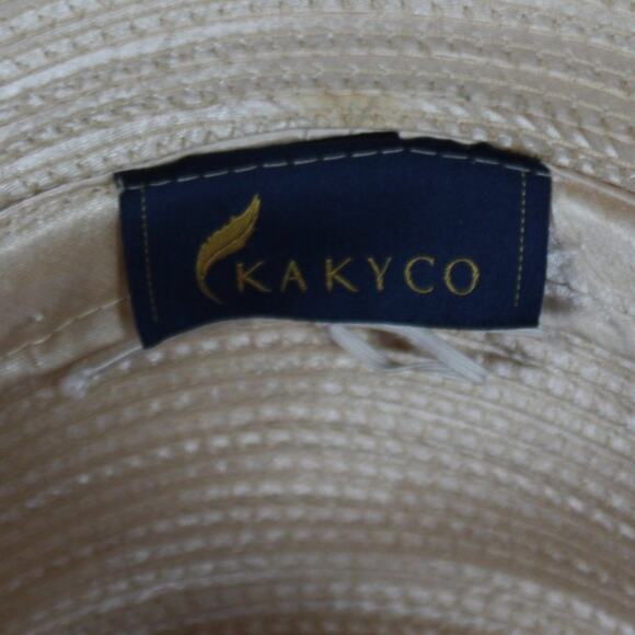 KaKyCo Hat Perfect for Easter with Large Brim and Bow Size 57 cm. main image 5